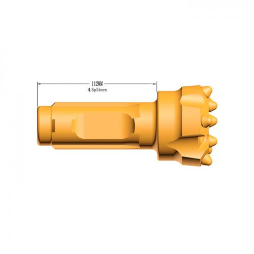 CIR70A-76/CIR70A-80 dth ballistic button drilling bits