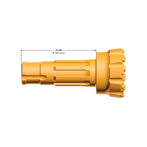 SD10 DTH rock drilling bit for construction engineer Cost efficiently 